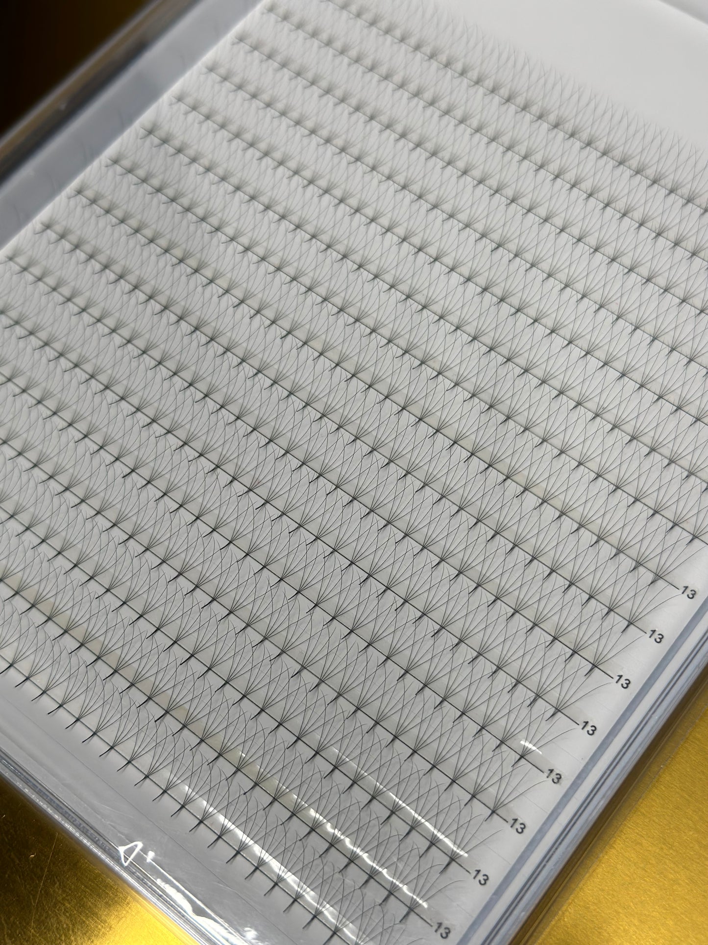 4D Wimpernfächer 600 stk. (B,C,L Curls)