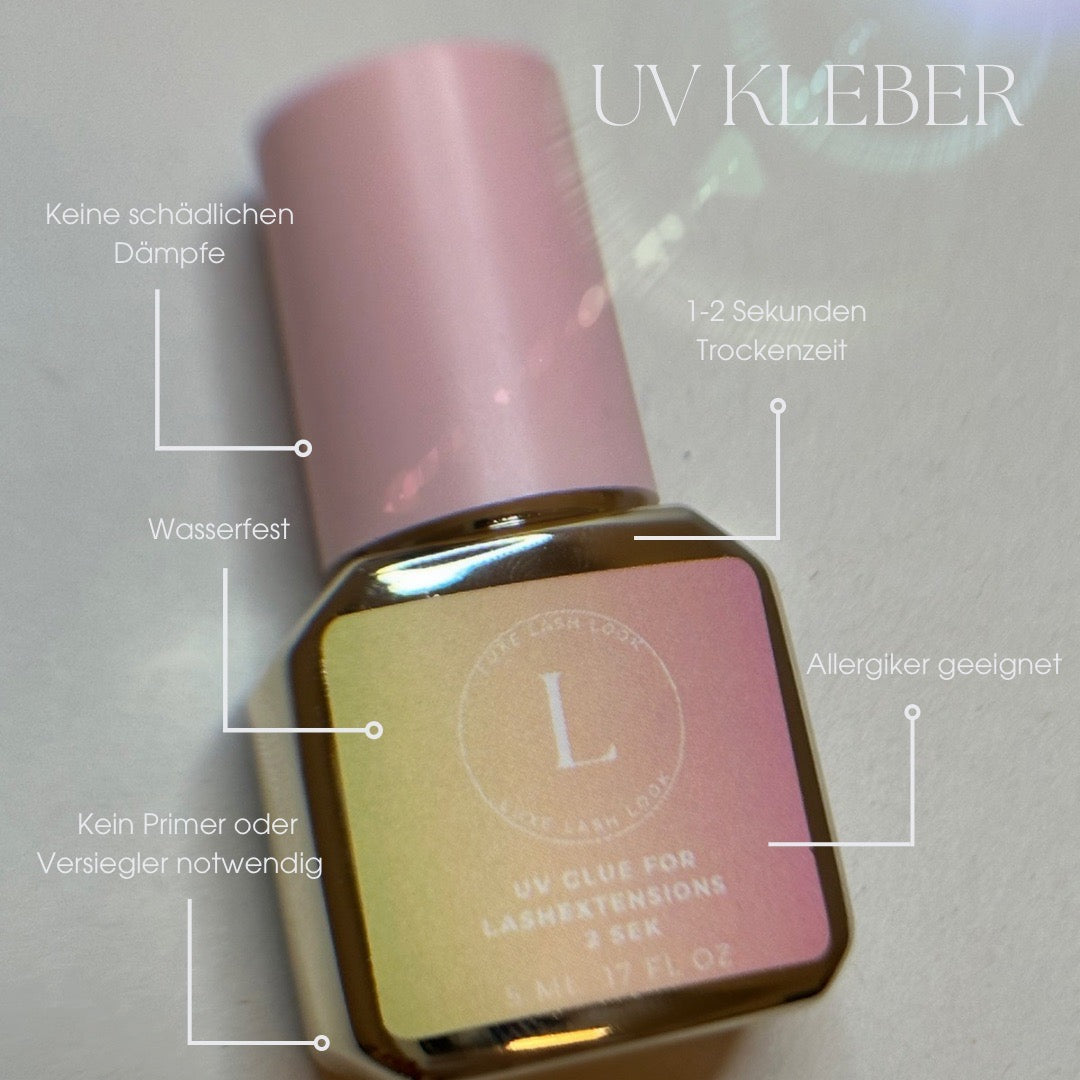 UV Wimpernkleber 1-2 s Trocknungszeit 5ml